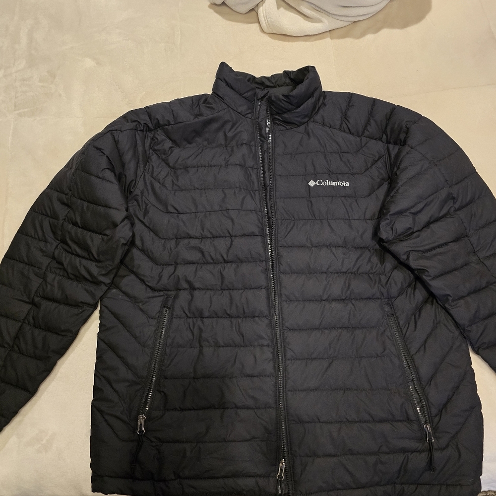 Columbia Black Puffer Jacket